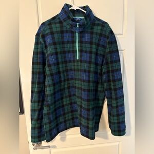 Chubbies Blue and Green Plaid Fleece